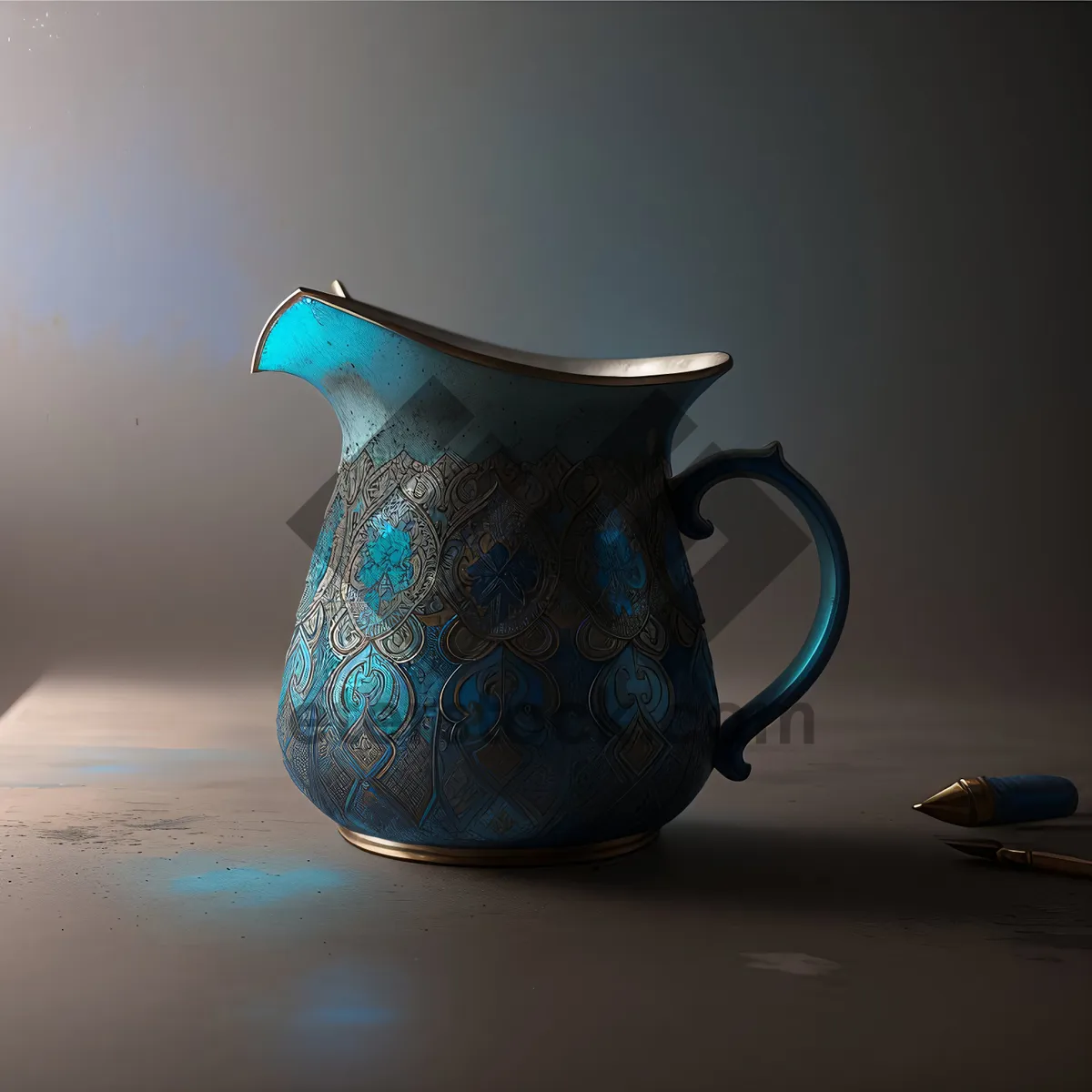 Picture of Ceramic Tea Pot - Traditional Breakfast Beverage Container