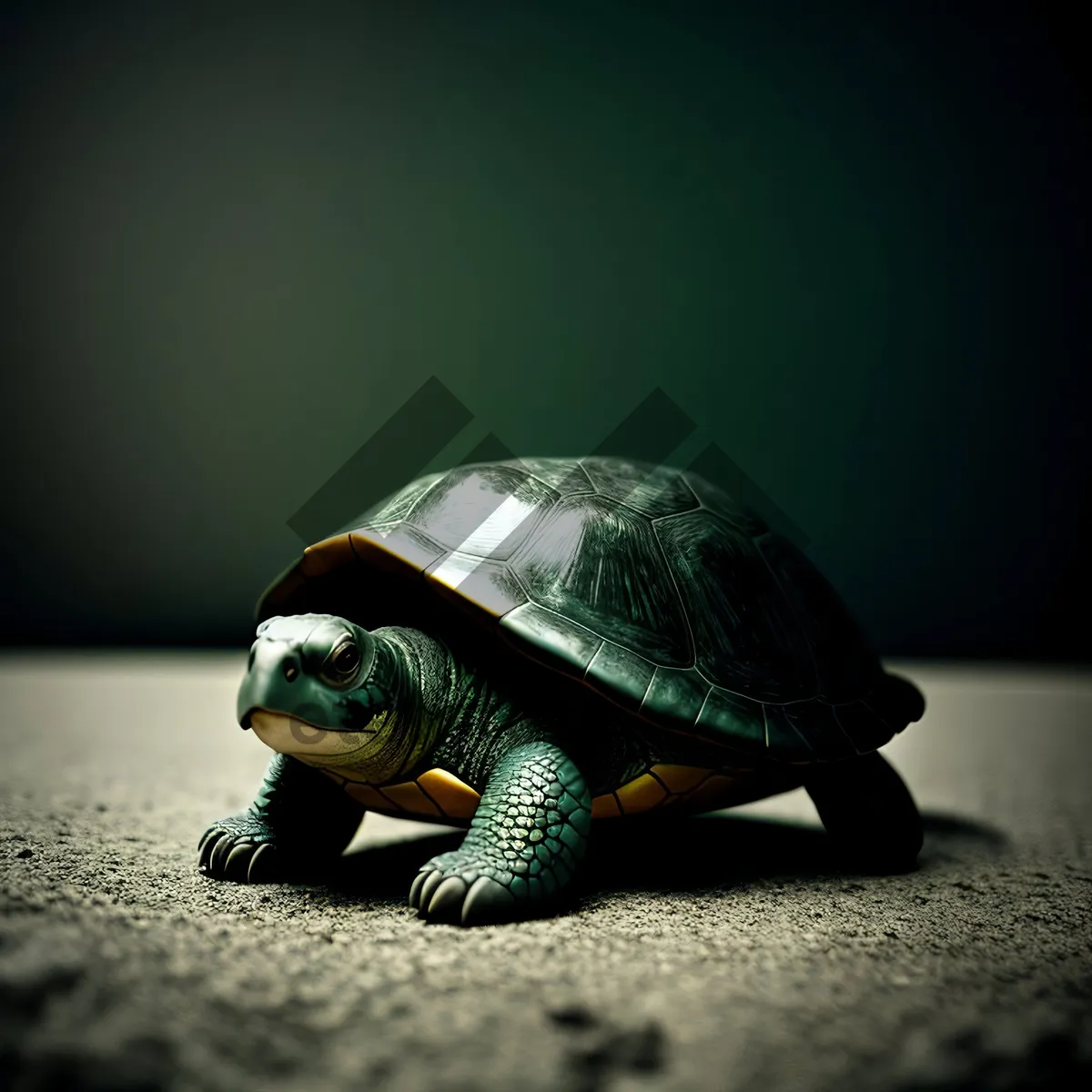 Picture of Majestic Reptilian Guardian: Shell-Clad Terrapin