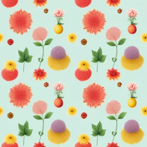 Pink floral watercolor seamless pattern for summer wallpaper.