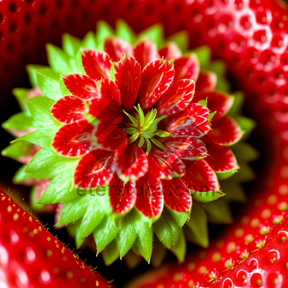 Picture of Juicy Summer Strawberries: Sweet and Refreshing Berries