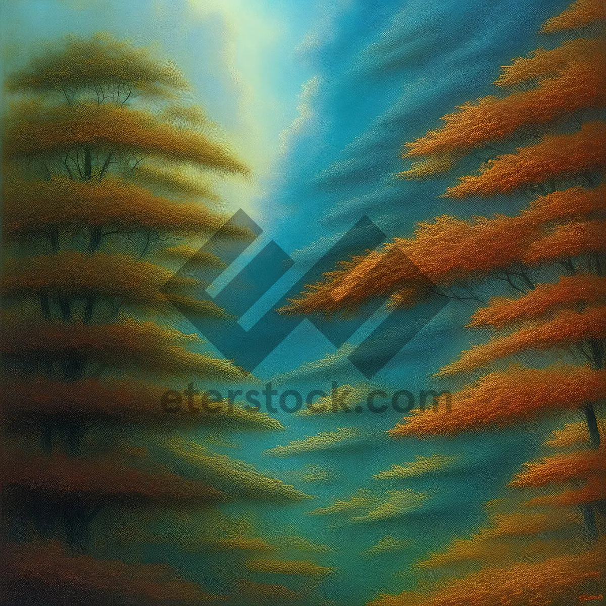 Picture of Fractal Sea Pen Texture Graphic Art Design