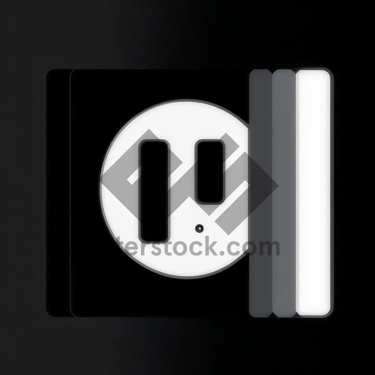 Picture of Technology Icons Set: Web Plug Button Symbol
