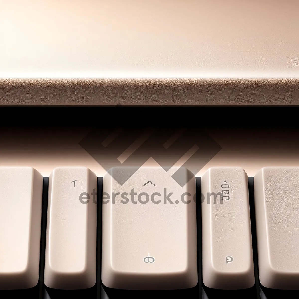 Picture of Keyboard with Close-up of Typing Word