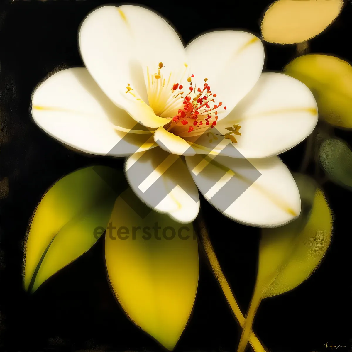 Picture of Serene Lotus Blossom in Pink Spa Oasis