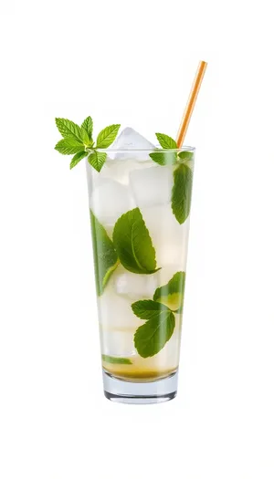 refreshing summer citrus cocktail in a stemmed glass
