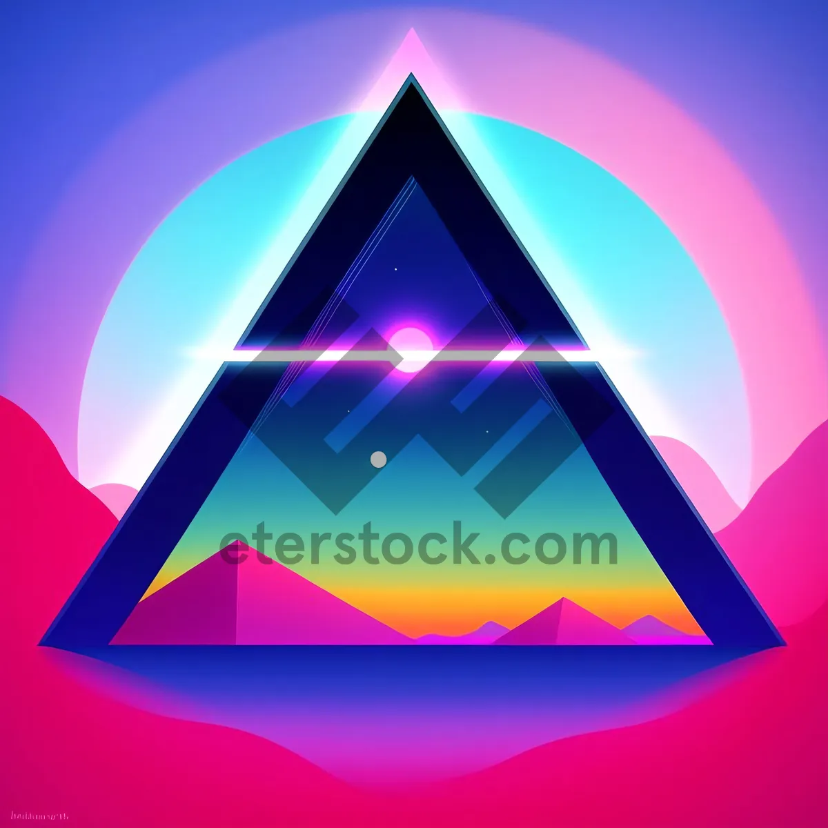 Picture of Bright Star Icon in Graphic Design