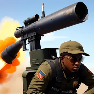 Warfare Arsenal: Gun and Bazooka Launcher