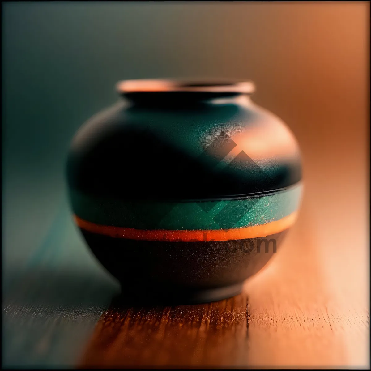 Picture of Hot Tea in Glass Cup on Breakfast Table