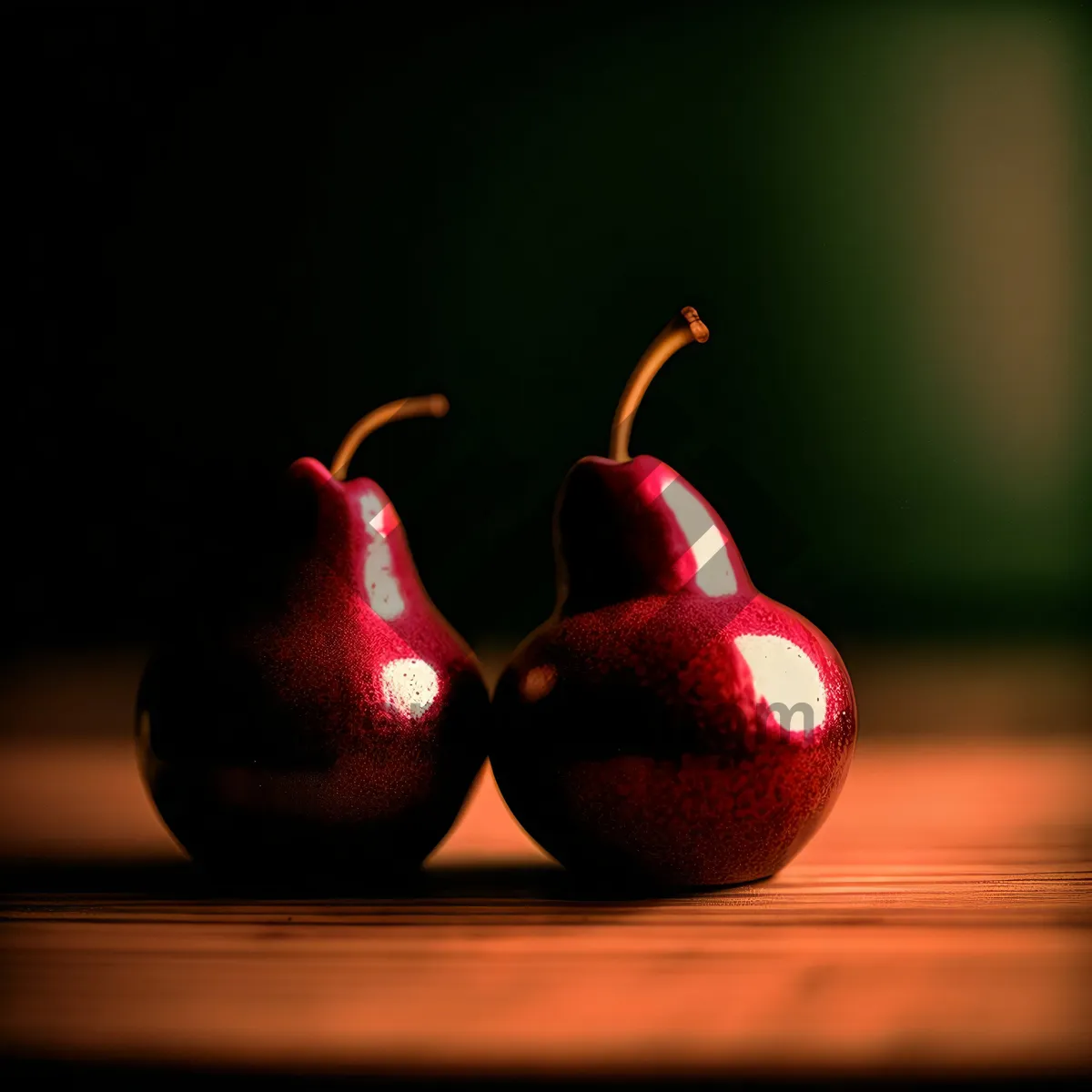 Picture of Fresh and Juicy Pear with Sweet Apple