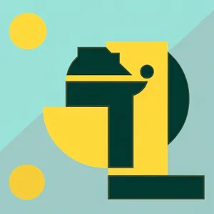 3D symbol icon sign in blue gradient color.