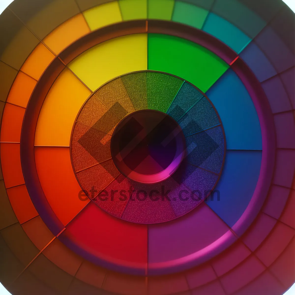 Picture of Digital Audio Disc: Vibrant Rainbow of Light