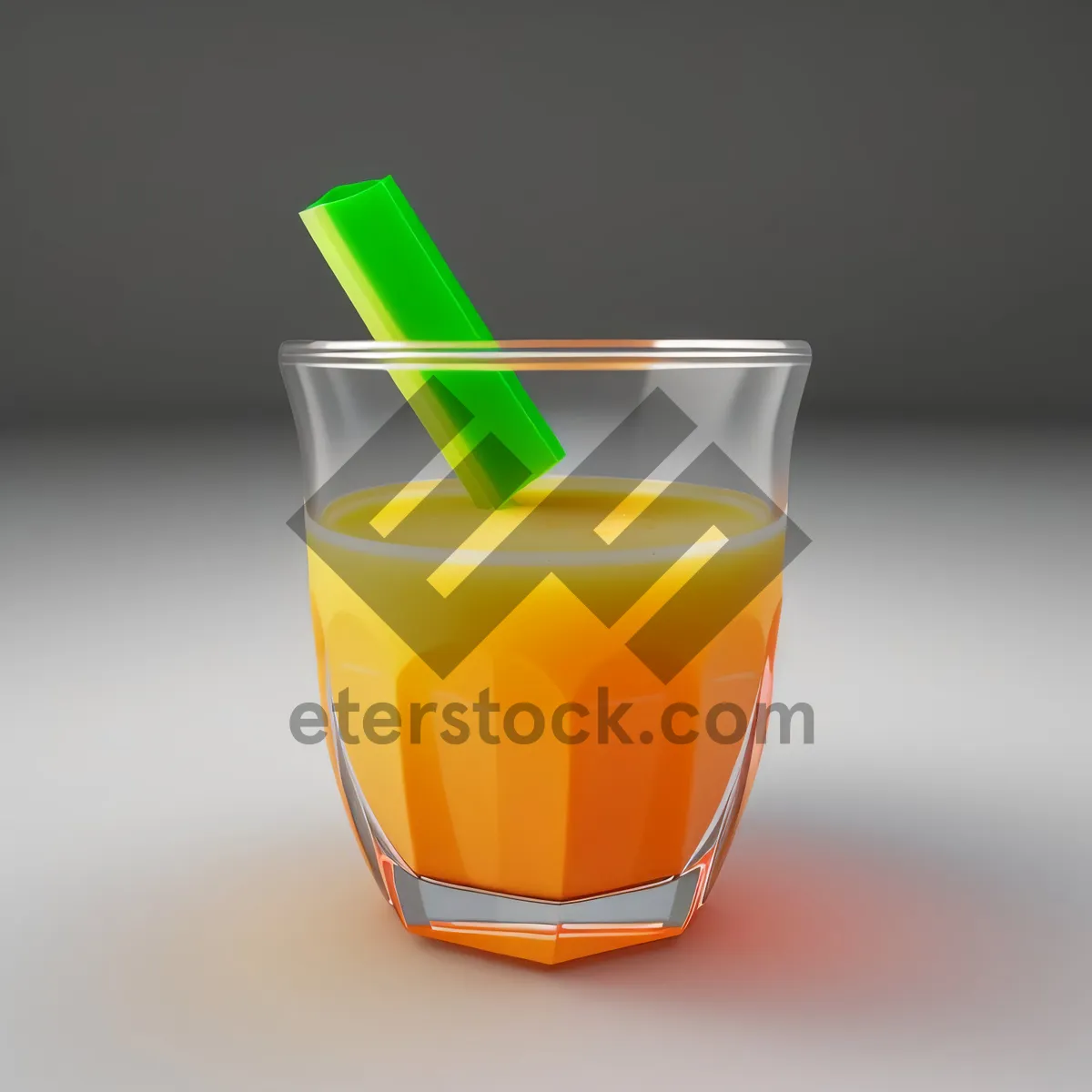 Picture of Fruitful Glass: Vibrant Orange Juice Icon