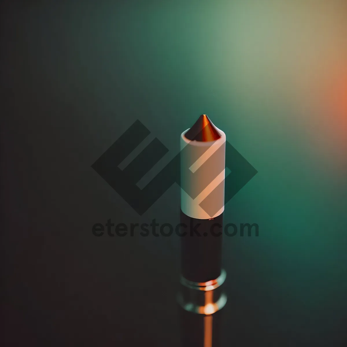 Picture of Artistic Flame: Lipstick, Cosmetics, and Candle Illumination