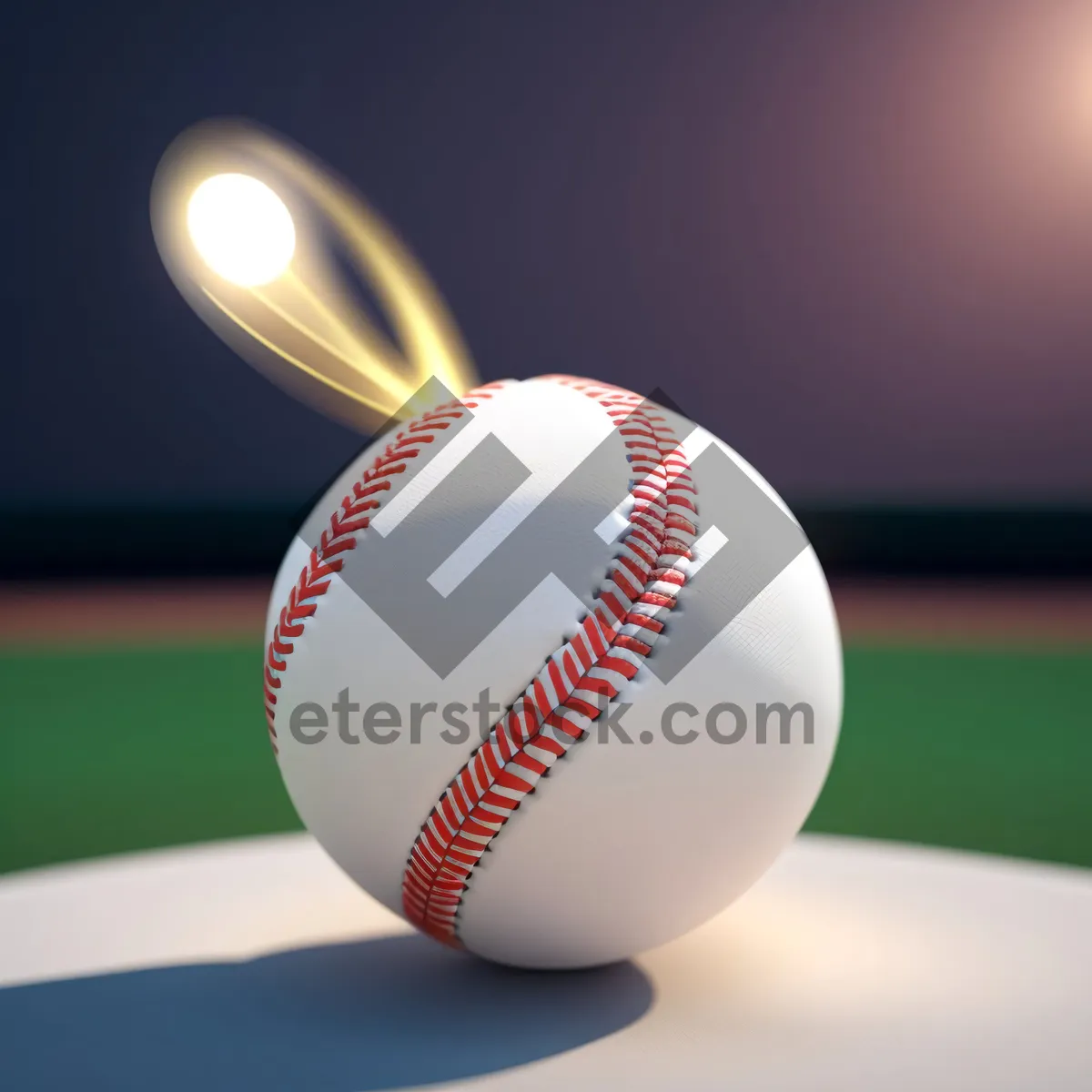 Picture of Baseball equipment for a competitive game of sport.