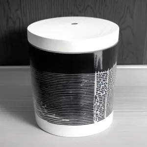 Silver Tin Space Heater - Compact Device for Efficient Storage