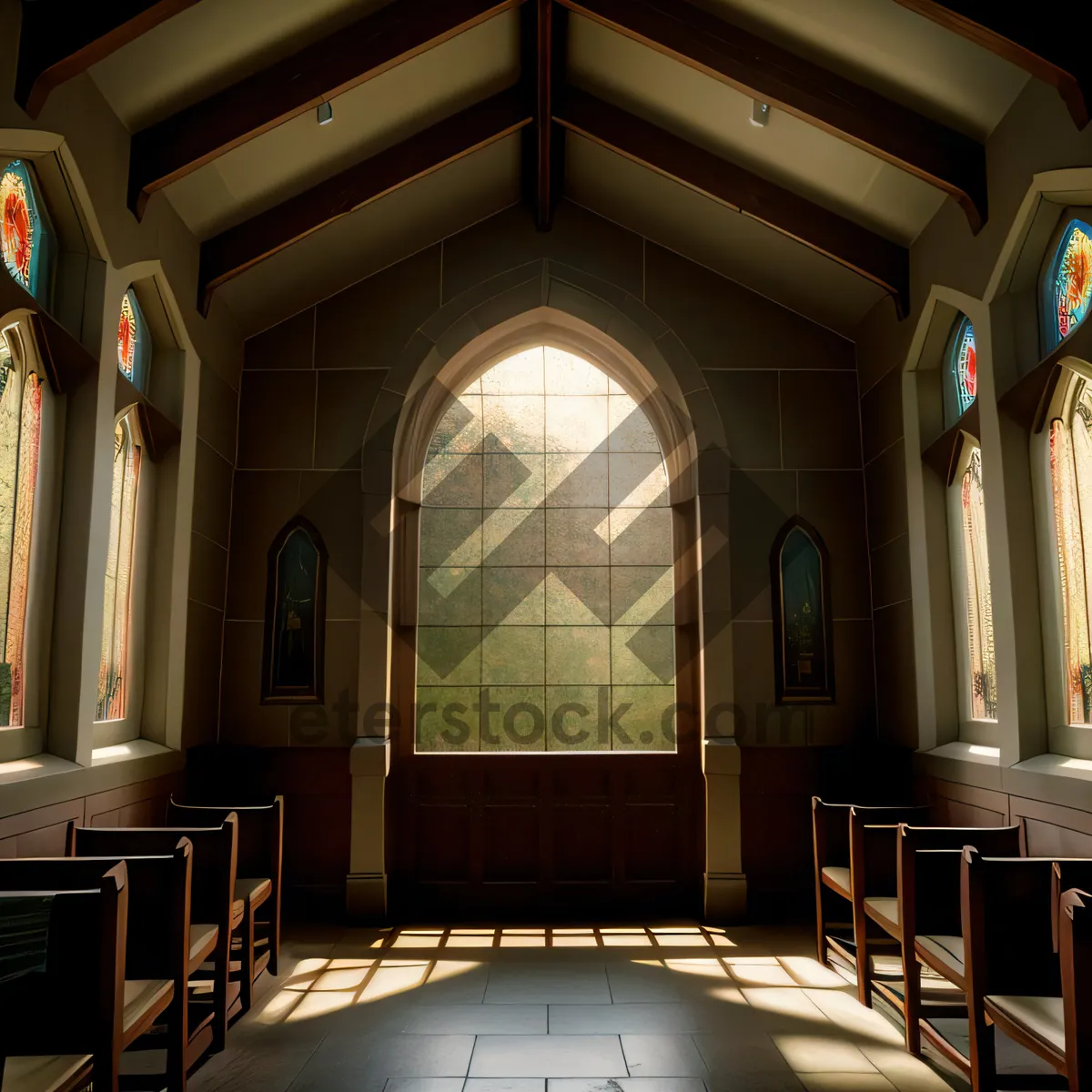 Picture of Timeless Glory: Majestic Cathedral's Historic Interior