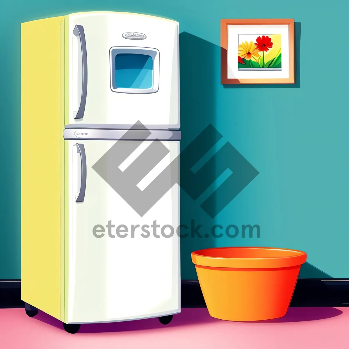 Picture of 3D Refrigerator Sink: Cooling Fixture with Advanced Technology