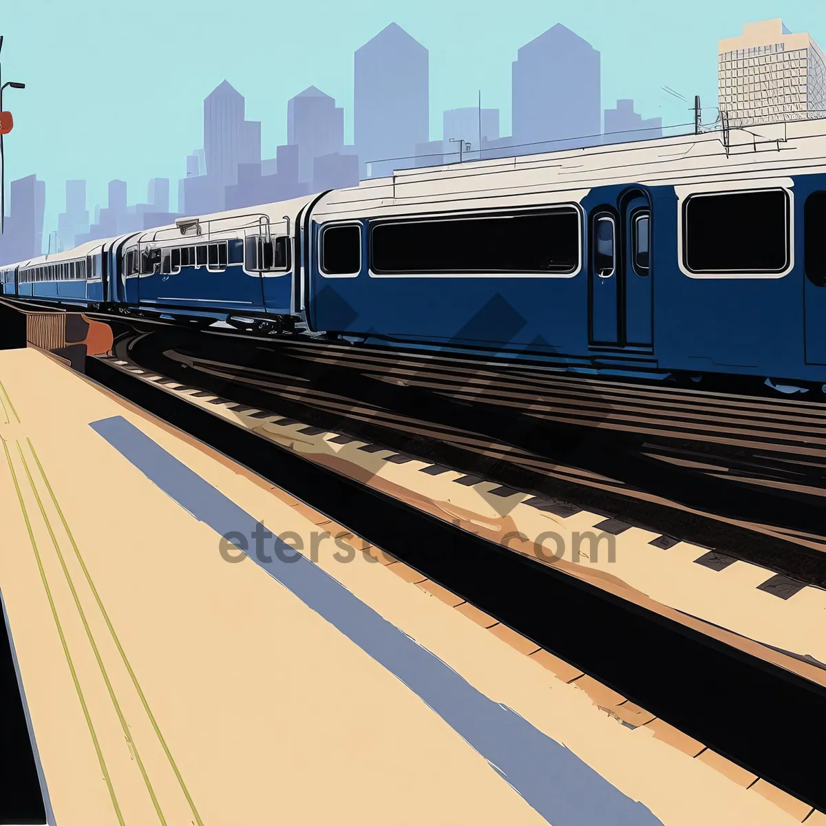 Picture of High-Speed City Rail: Urban Transportation at its Fastest
