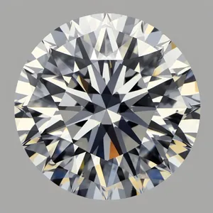 Shimmering Jewel: Brilliant Diamond in Crystal