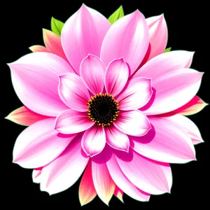 Pink Lotus Blossom: Delicate Petals in Full Bloom