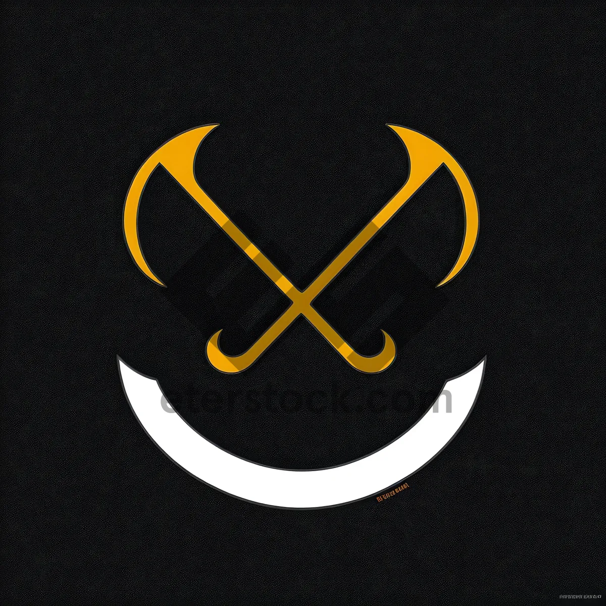 Picture of Round Black Button Icon: Shiny Symbol Design