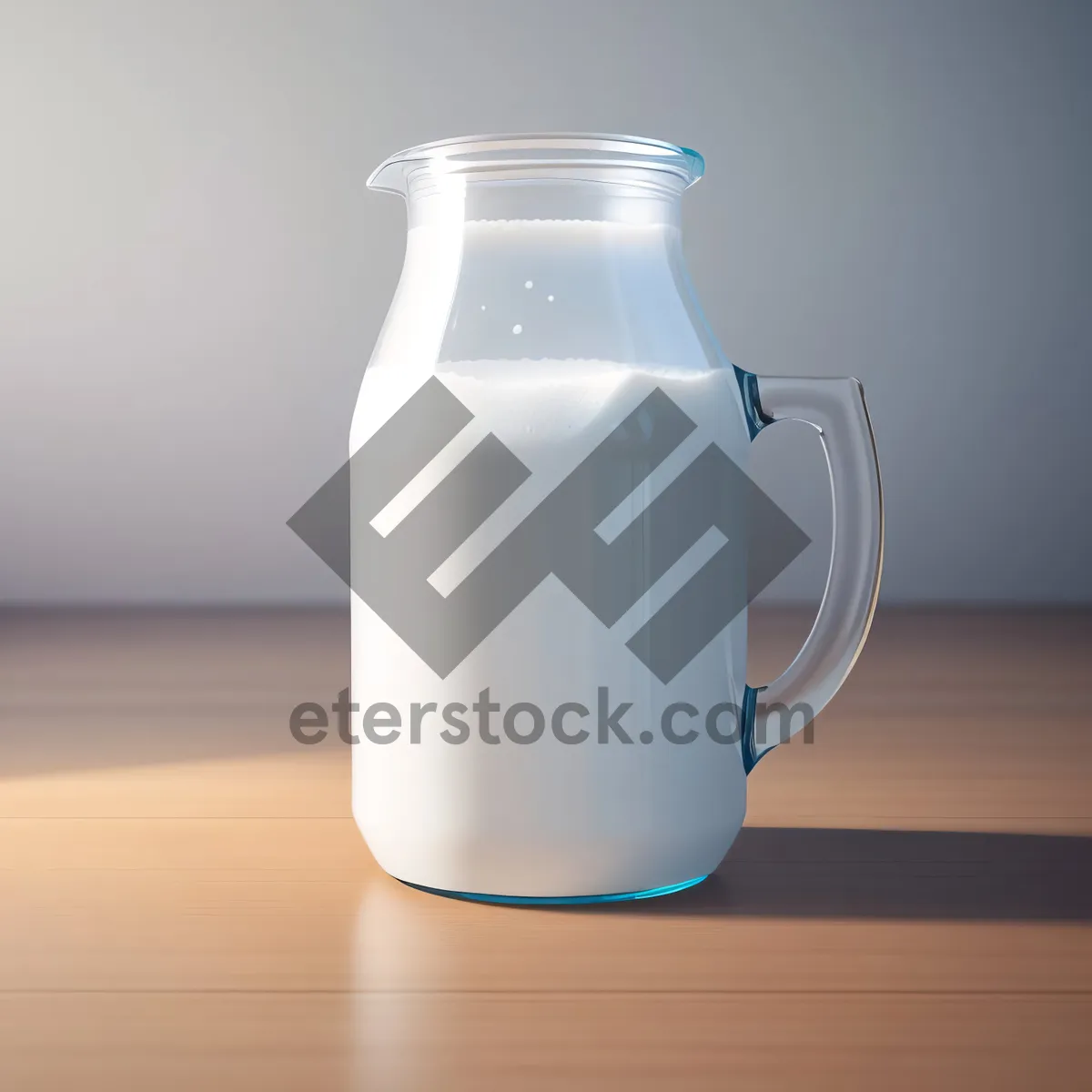 Picture of Transparent Glass Water Jug for Healthy Hydration