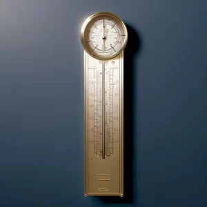 time-measuring instrument with hand pointer and scale