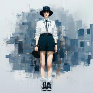 Entrepreneur analyzing educational opportunities on global map