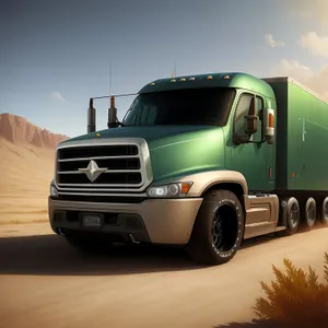 Highway Hauler: Fast Freight Delivery on Wheels