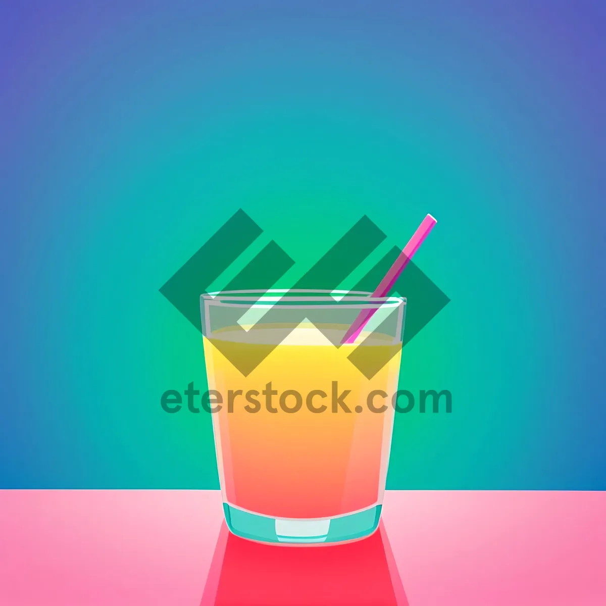 Picture of Refreshing Vodka Glass Icon - Eye-catching Beverage Symbol