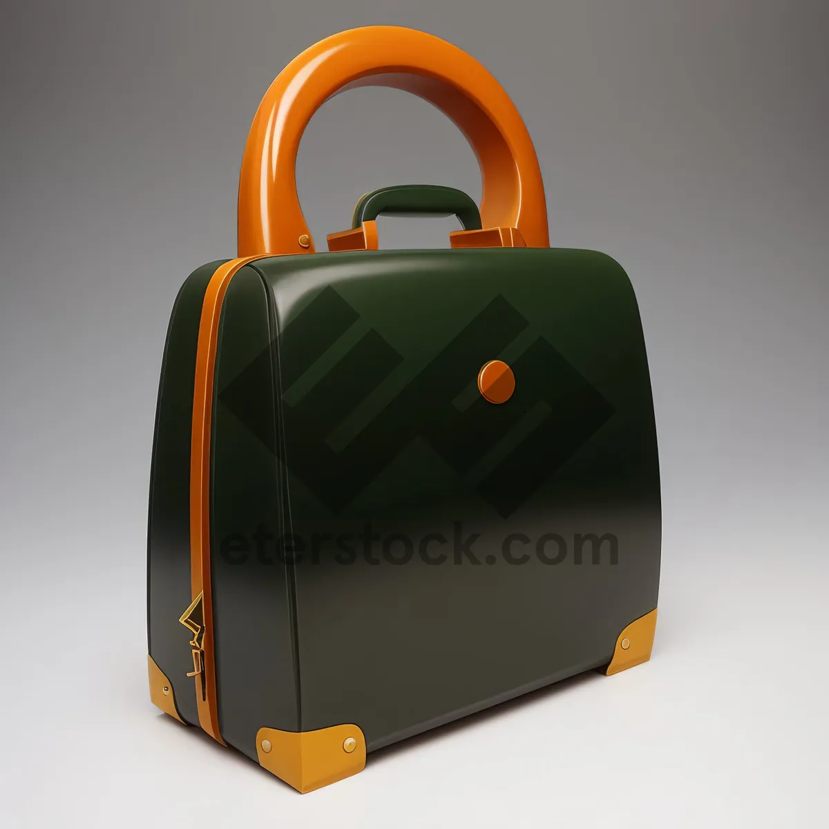 Picture of Secure Metal Briefcase with Padlock