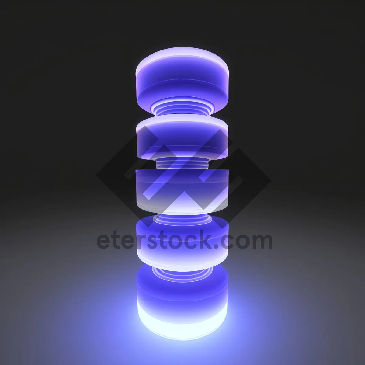 Picture of Baron Energy Bottle with Glass Lamp and Plug