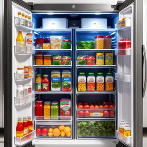 Cafeteria Vending Machine at Restaurant