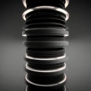 Elastic Finance: Coin Stack on Coil Spring