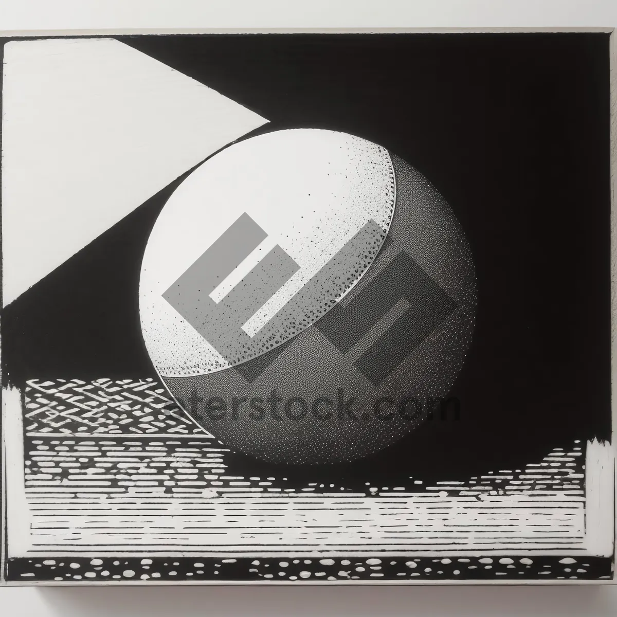 Picture of Golf Ball on Electronic Device