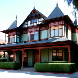 Old Palace Residence with Majestic Rooftop and Historic Skyline