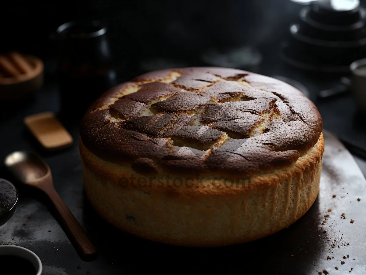 Picture of Delicious Chocolate Cake for Breakfast