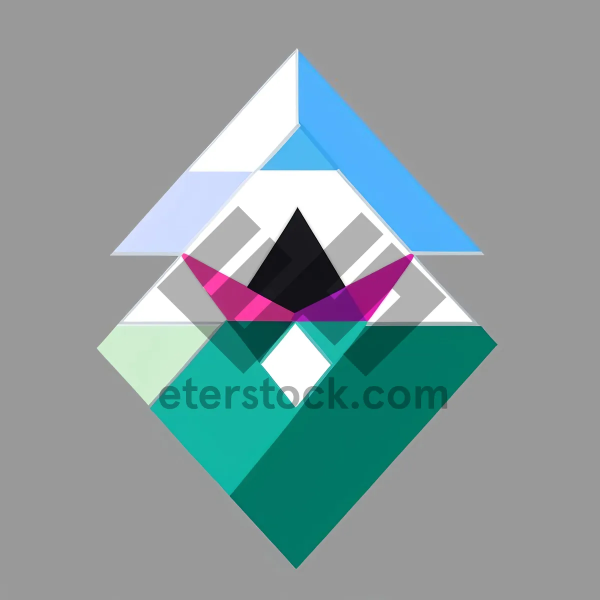 Picture of Symbolic Pyramid Graphic Design Element