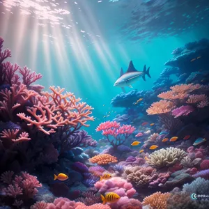 Vibrant Underwater Coral Reef Exploration