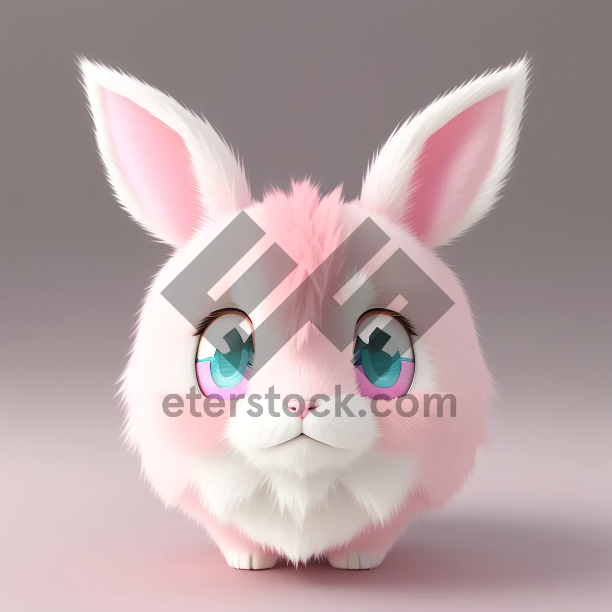 Picture of Cute Piggy Bank Saving Money - Wealthy Bunny Investment