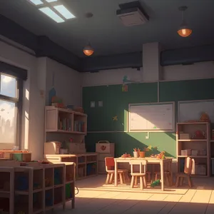 Modern Kitchen Table with Stylish Chairs