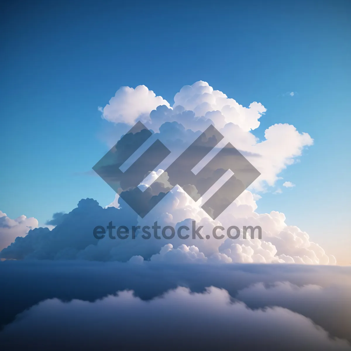 Picture of Vibrant Sky Canvas: A Panorama of Clouds and Sunlight