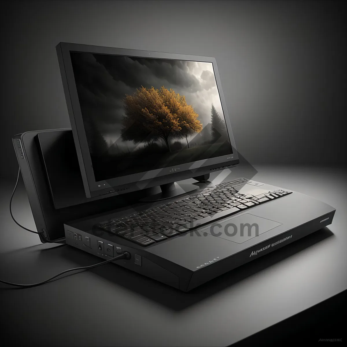 Picture of Portable Notebook Computer with Wireless Connectivity