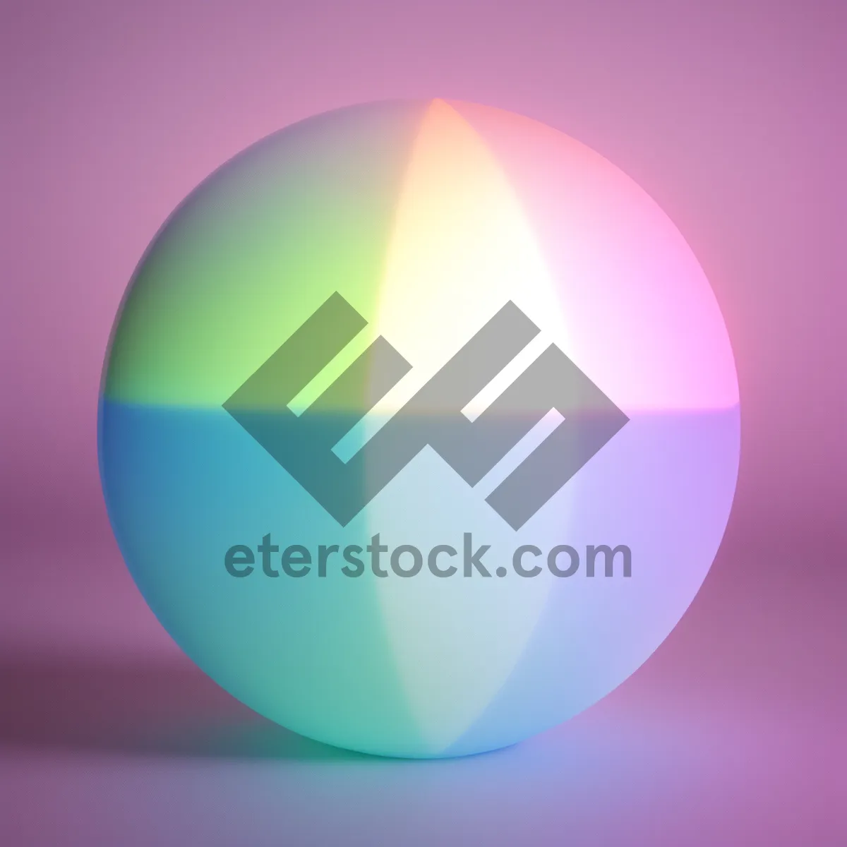 Picture of Shiny Glass Button Sphere - Web Design Element