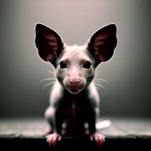 Adorable Chihuahua Kitty - Studio Portrait with Funny Ears