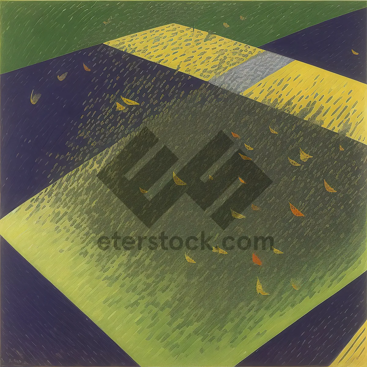 Picture of Grunge Doormat: Textured Old Envelope Container