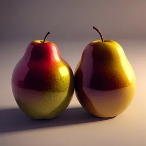 Delicious Fresh Fruit Snack: Apple and Pear