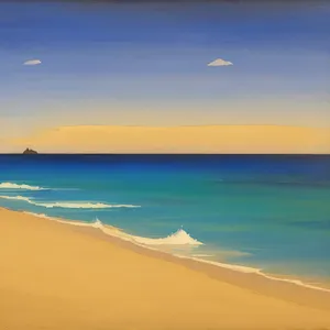 Serene Sands and Crystal Waves: A Tropical Beach Paradise