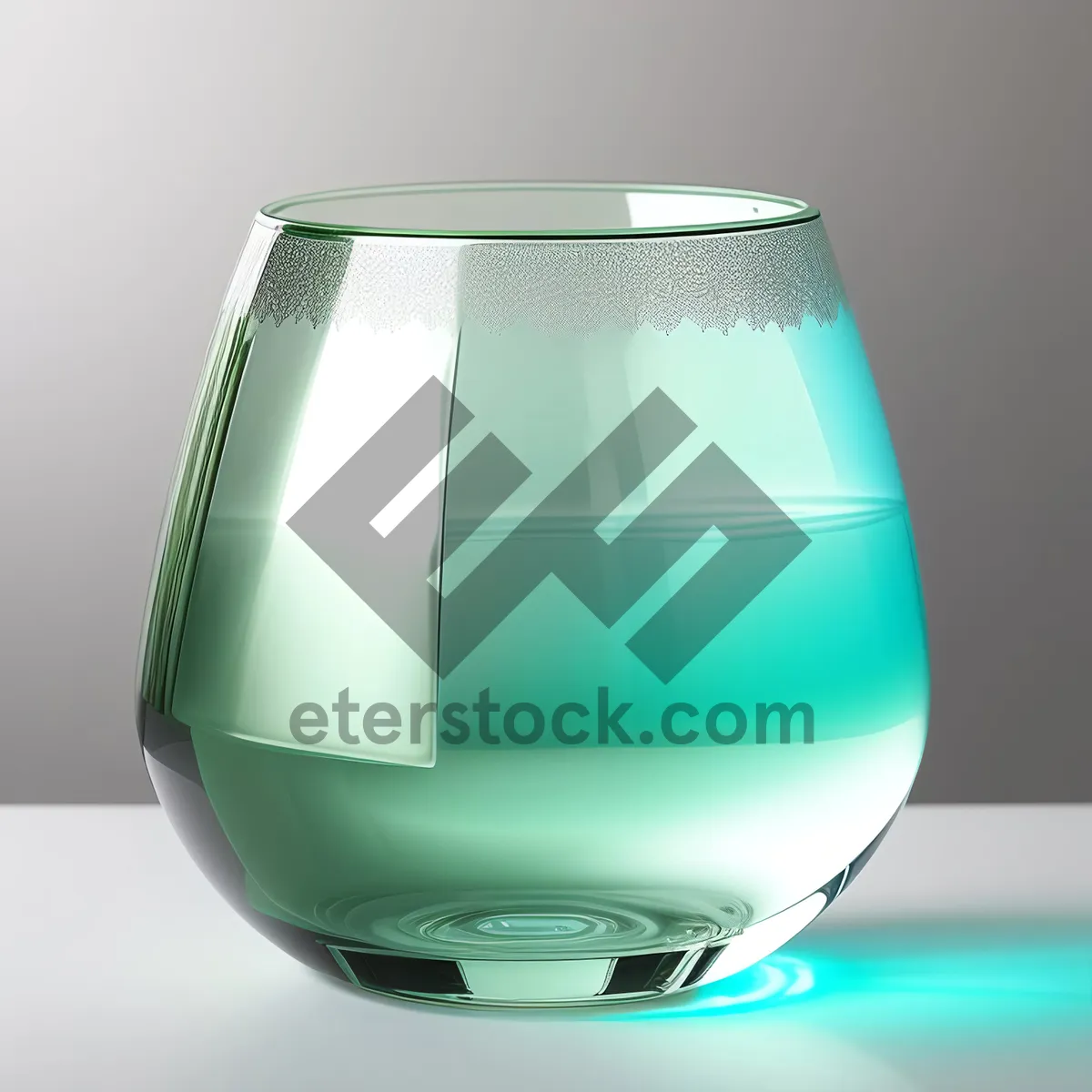 Picture of Aquarium Drink Glass Bowl - Liquid Beverage