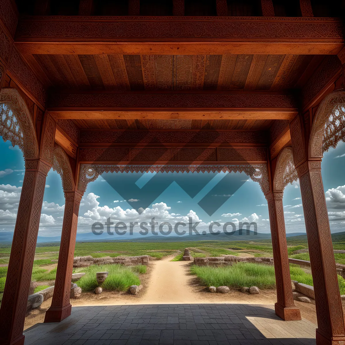 Picture of Coastal Retreat: Relaxing Beachfront Patio with Ocean Views